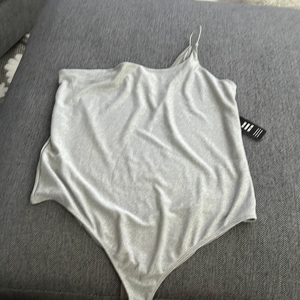 NWT Express One Shoulder Bodysuit - XL